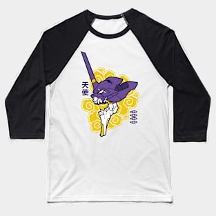 Eva 01 Head Baseball T-Shirt